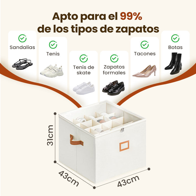 ⏳Begrenzte Zeit 50% Rabatt💥Gewebe Schuhe Veranstalter Lagerung Box