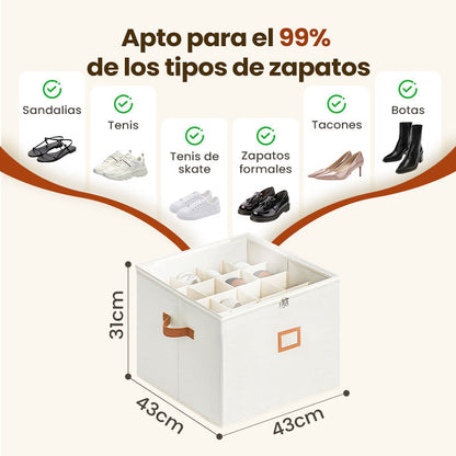 ⏳Begrenzte Zeit 50% Rabatt💥Gewebe Schuhe Veranstalter Lagerung Box
