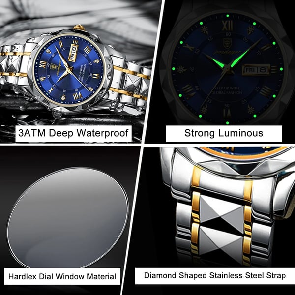 🎁2024 Hot Sale🎁 Top Marke Wasserdicht Leuchtend Luxuriöse Herrenuhr