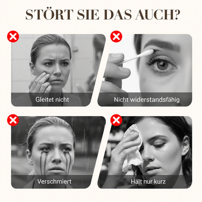 🔥 Kaufe 1, erhalte 1 GRATIS! 🔥 Wasserfester Gel-Eyeliner-Stift mit 2-mm-Spitze – intensive Farbe in Carbonschwarz und Lavabraun-Gcom