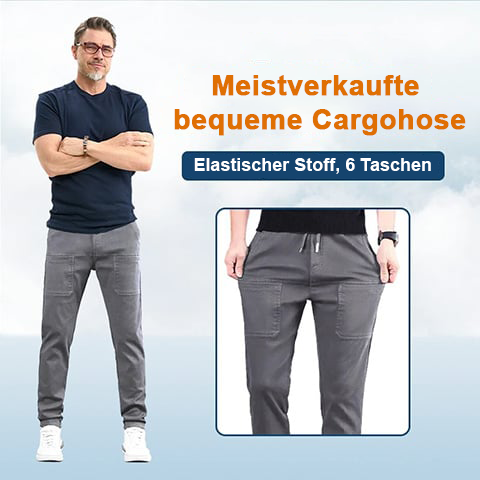 🔥Letzter Tag 60% Rabatt!🏆MultiPants – Hochelastische, strapazierfähige Cargohose mit vielen Taschen