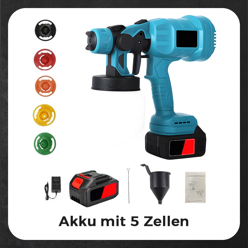 🔥🔥 56 % Rabatt + Gratisversand! 💥 🎨 Kabelloses elektrisches Farbspritzgerät – Schnell, sauber und effizient