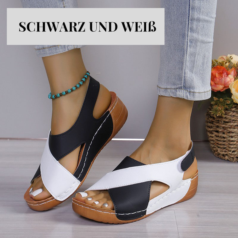 🔥Ultra-bequeme orthopädische Sandalen mit schrägem Absatz für Frauen