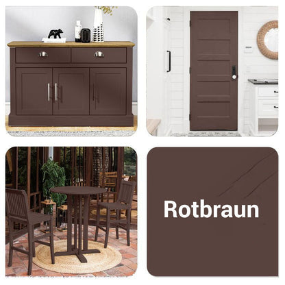 💥💥Umweltfreundliche, geruchsneutrale Holzmöbel-Reparatur- und Renovierungsfarbe auf Wasserbasis