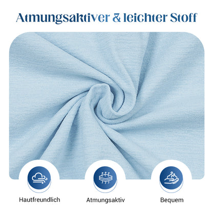 📢📢50 % Rabatt!! ⏰Mehrlagiges Freizeit-Set mit Extrawide Hose ✨ Ideal für Alltag & Reisen