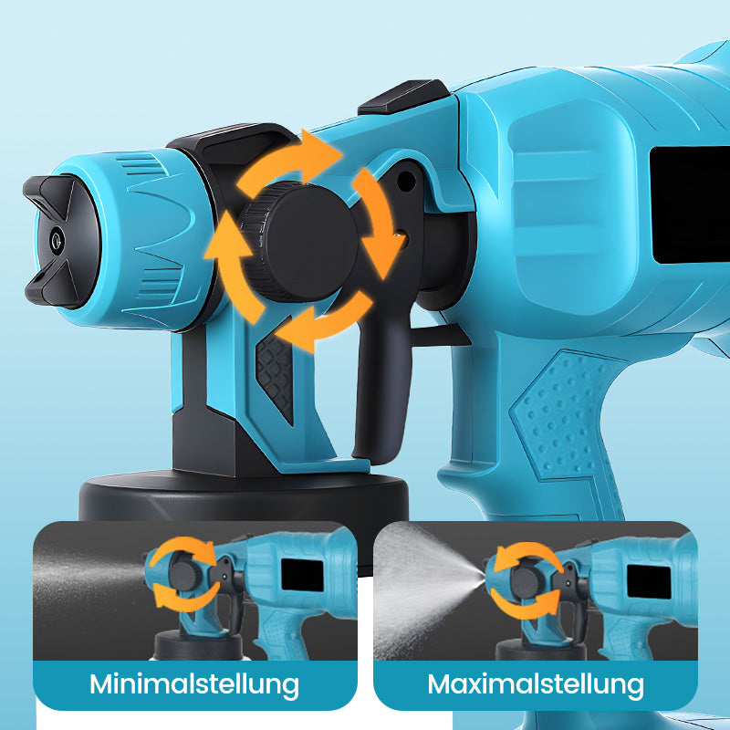 🔥🔥 56 % Rabatt + Gratisversand! 💥 🎨 Kabelloses elektrisches Farbspritzgerät – Schnell, sauber und effizient