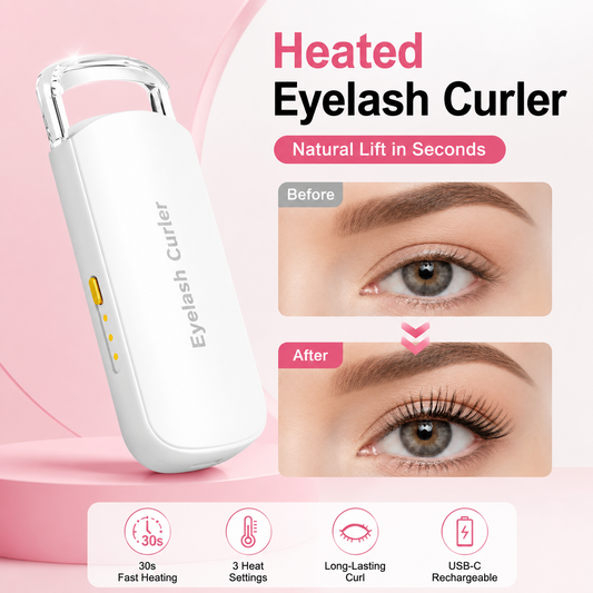 🔥 Überraschung 50 % Rabatt! Holen Sie sich traumhafte Wimpern zurück! ✨ Wiederaufladbare elektrische beheizte Wimpernzange