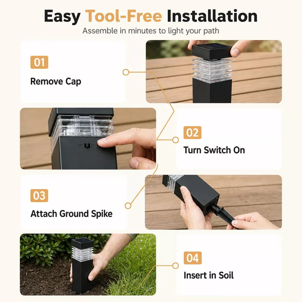 🏡 50 % Rabatt ! Solarbetriebene Deko-Leuchte – Warmes Licht für Garten & Terrasse! ✨ 100 % Solar, kabellos & absolut wetterfest 🌿 Limitiertes Angebot ⏳