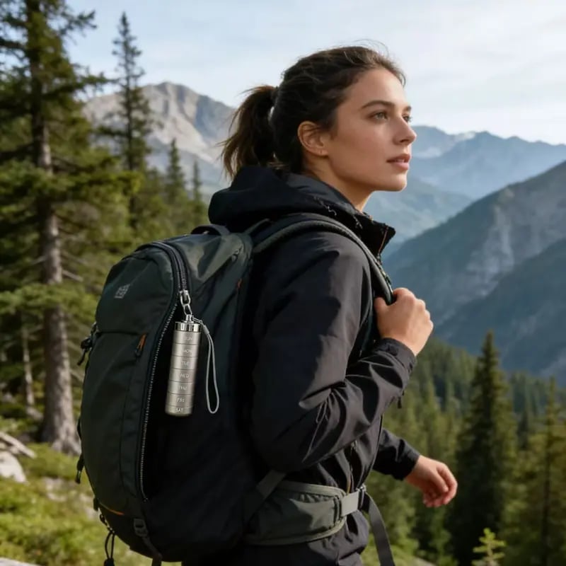 💎 -50% AUF DIE METALL-PILLENDOS! 💎 Auslaufsicher, 7-Tage & Lasergravur für unterwegs 🧳