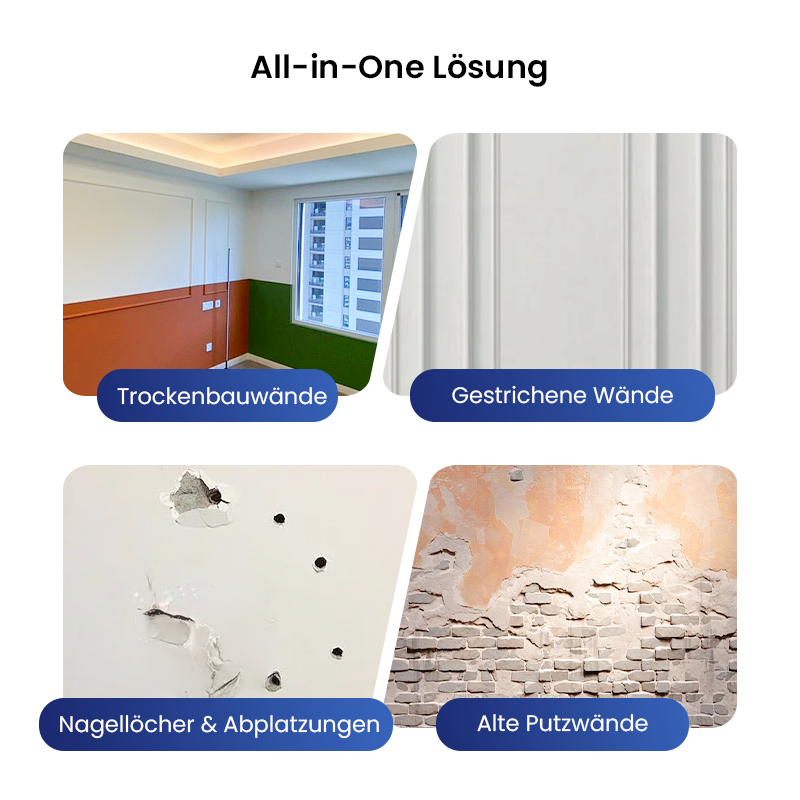 🔈🔈Zeitbegrenztes Angebot - 50% Rabatt🔥Elastischer rissüberbrückender Wandreparaturpaste