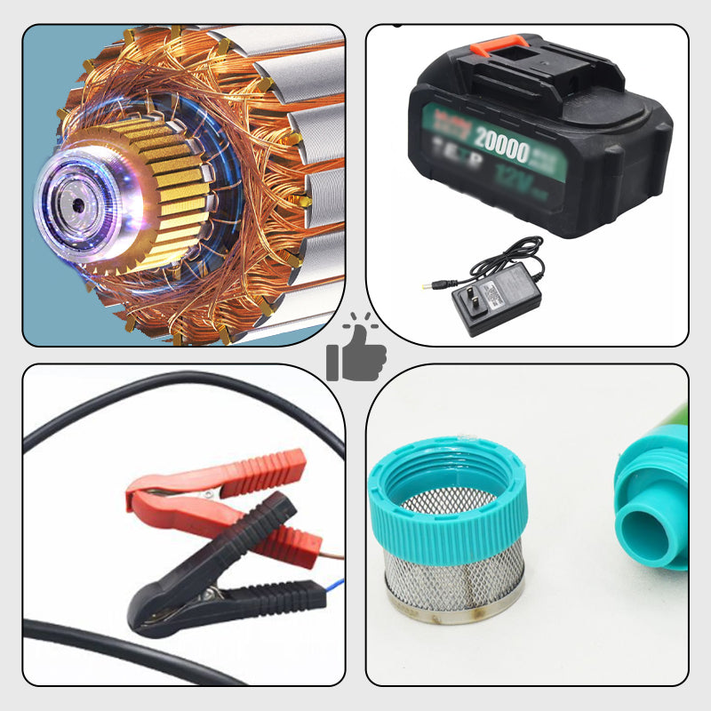 🔥 50% RABATT! 🔋 Kabellose 12V Akku Transferpumpe – Elektrische Pumpe für Wasser & Diesel | Tragbar, Leistungsstark & Ideal für Auto, Werkstatt und Landwirtschaft 🚗