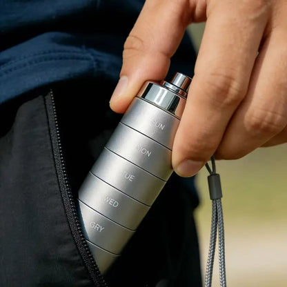 💎 -50% AUF DIE METALL-PILLENDOS! 💎 Auslaufsicher, 7-Tage & Lasergravur für unterwegs 🧳