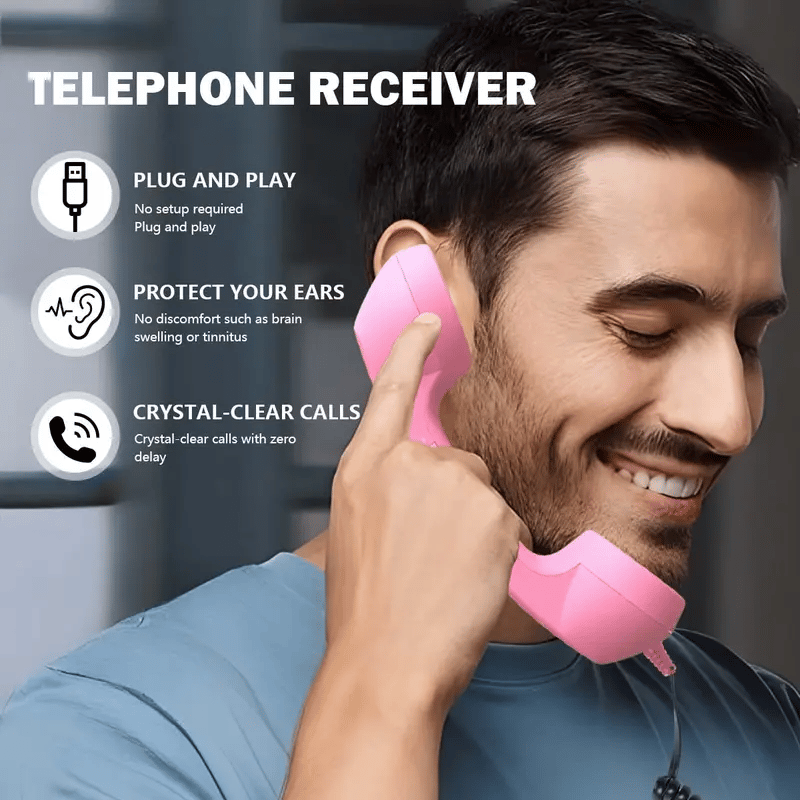 ⏰Retro Telefon-Hörer – Einzigartiges Geschenk für besondere Anlässe ✨