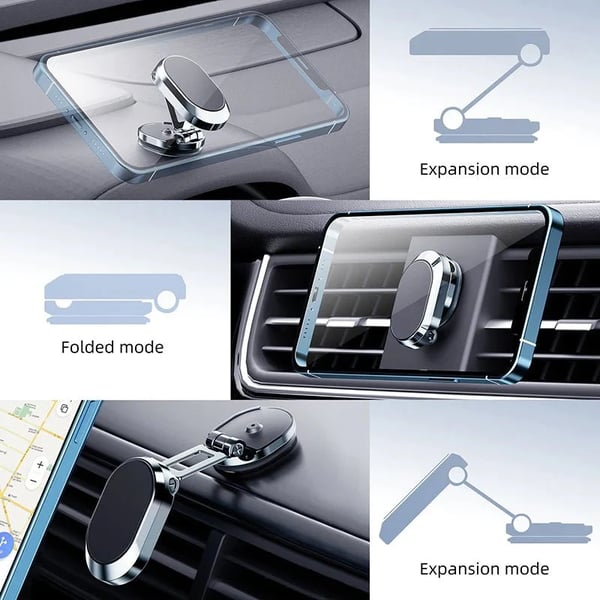 🚗 50 % Rabatt! Magnetischer Handyhalter fürs Auto – Fester Halt, freie Sicht! 📱 360° drehbar, faltbar & bequem mit einer Hand verstellbar 🧲