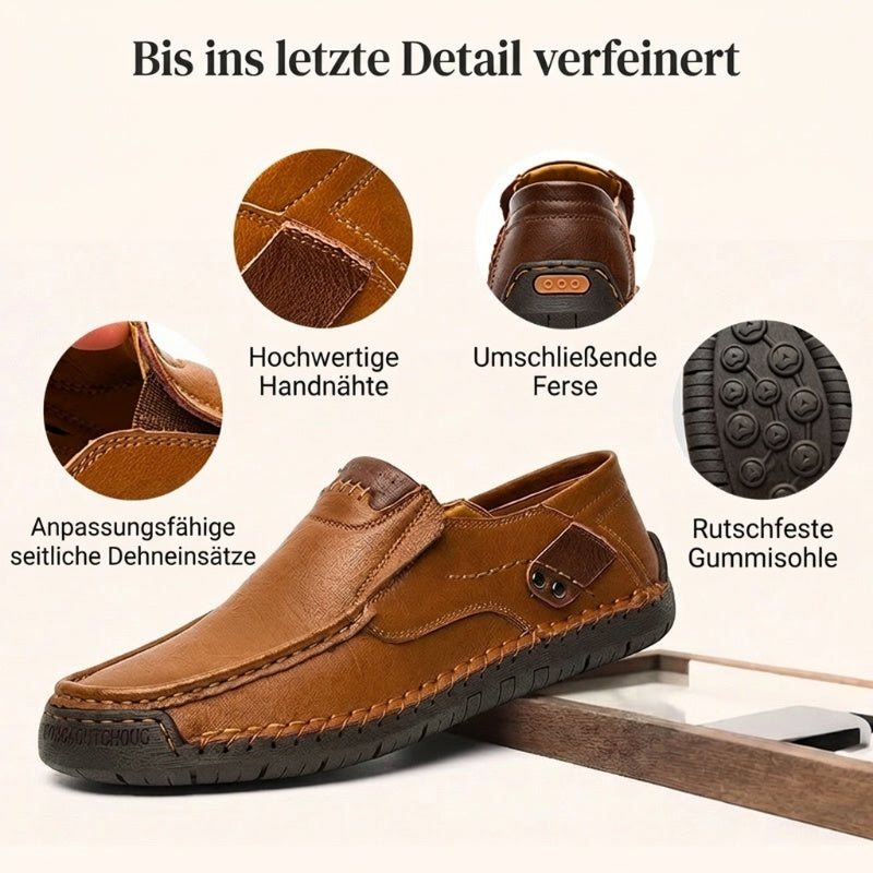 🔥Atmungsaktives Kalbsleder🔥Klassische, bequeme Lederschuhe für Herren