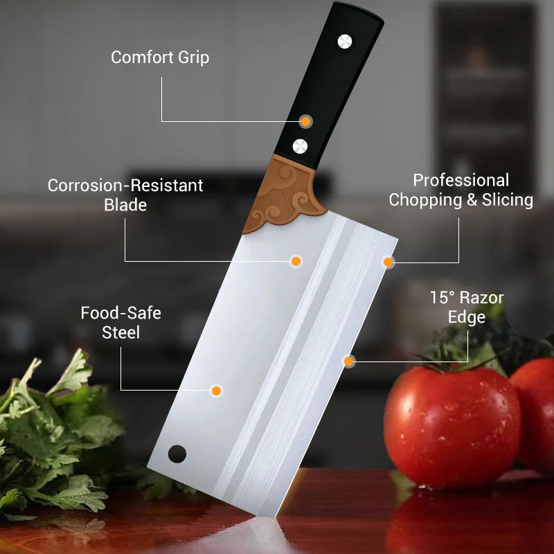 🏆LAST DAY SALE 50% OFF!!🔪🌟Forged Sharp and Durable Kitchen Knife✂️🥩