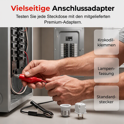 ⏳Zeitlich begrenztes Sonderangebot⏰Digital Circuit Breaker Finder and Outlet Tester Kit – Sicherungen finden, Steckdosen testen – in Sekunden 🔌🛡️