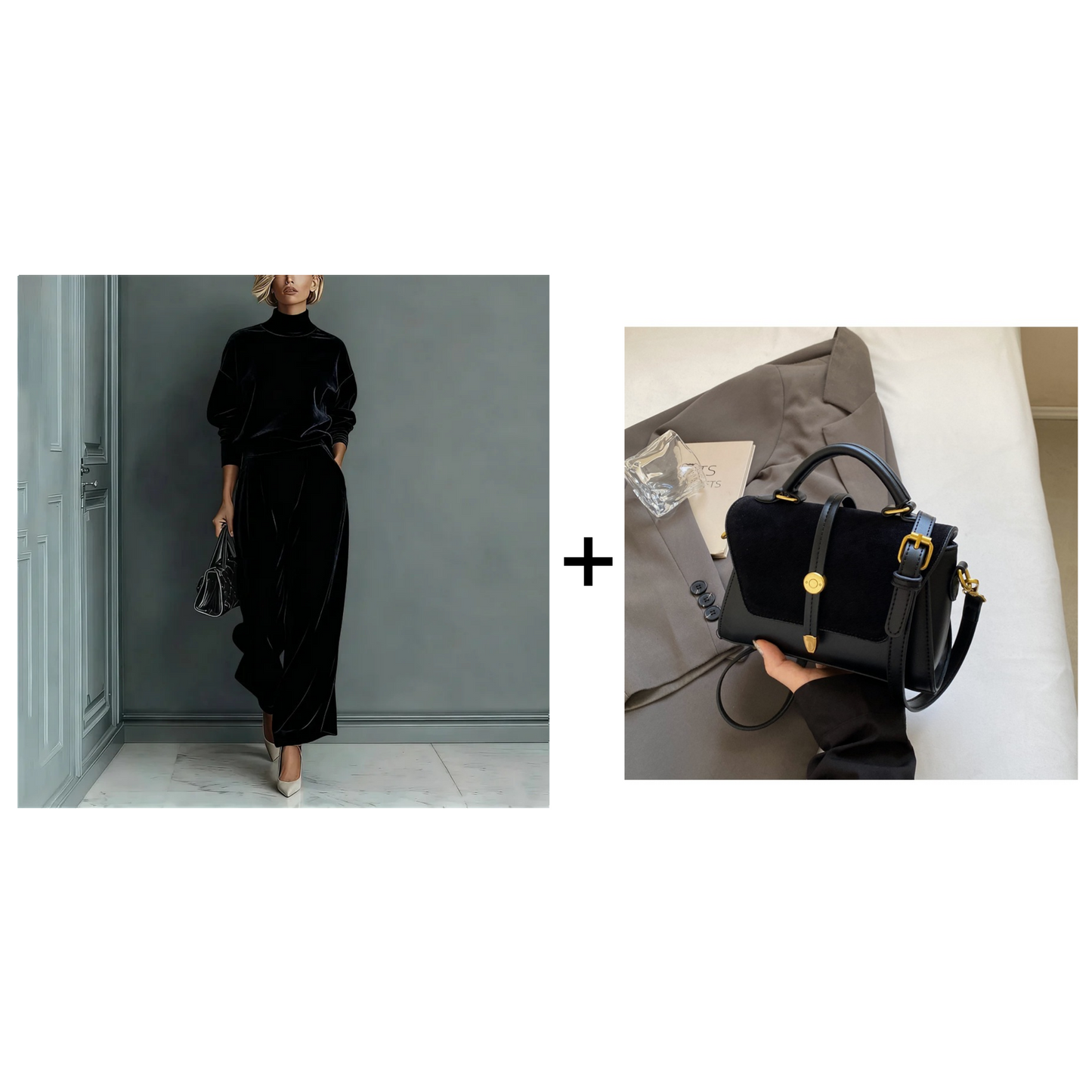 🎉 Neujahrsgeschenk – 50% RABATT!🧥 Damen-Freizeit-Zweiteiler: Warmes Oberteil + Weite Hose – mühelos stylisch & bequem (kein Kombinieren nötig!)