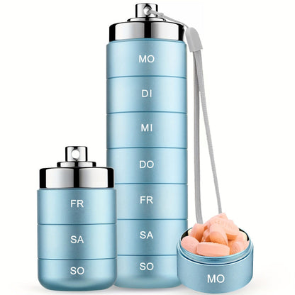 💎 -50% AUF DIE METALL-PILLENDOS! 💎 Auslaufsicher, 7-Tage & Lasergravur für unterwegs 🧳