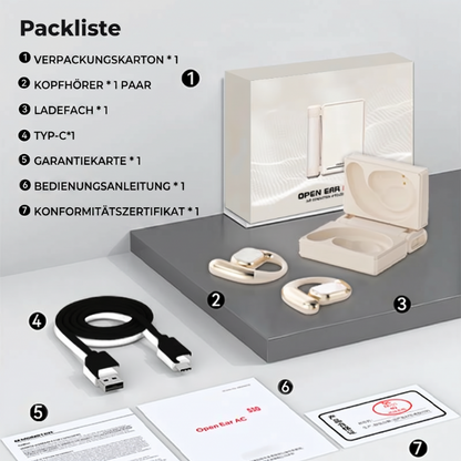 ⏰️Letzter Tag für kostenlosen Versand⌛️🎧Kabellose Kopfhörer mit Noise-Cancelling – 145h Spielzeit, Bluetooth 6.0 & IPX5 Sport-Zertifizierung 🚀✨