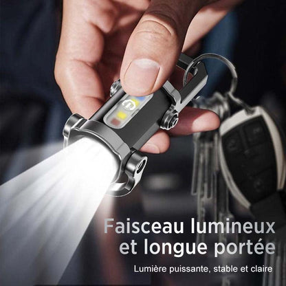 ⚡ 50 % Rabatt ! Mini LED Taschenlampe Schlüsselanhänger – Kleines Format, maximale Power! 🔦 300 Lumen & 7 Modi, USB-C Aufladung, stoßfest & regendicht