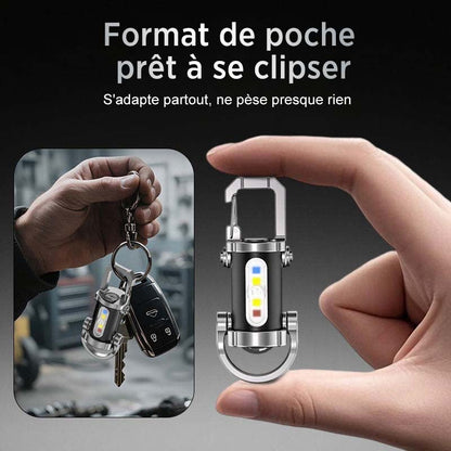⚡ 50 % Rabatt ! Mini LED Taschenlampe Schlüsselanhänger – Kleines Format, maximale Power! 🔦 300 Lumen & 7 Modi, USB-C Aufladung, stoßfest & regendicht