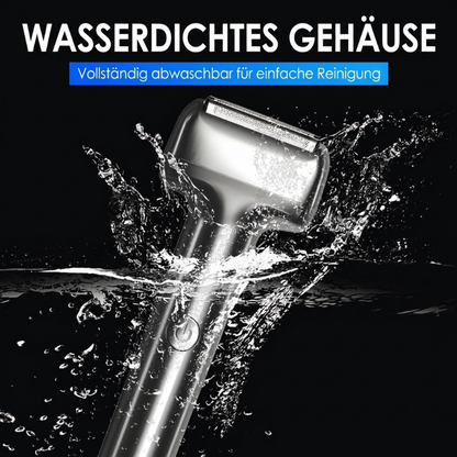 💥 50 % Rabatt ! Wiederaufladbarer Folien-Elektrorasierer für Herren – 60 Minuten Akkulaufzeit, IPX6 wasserfest, flüsterleiser Betrieb für empfindliche Haut-Gcom