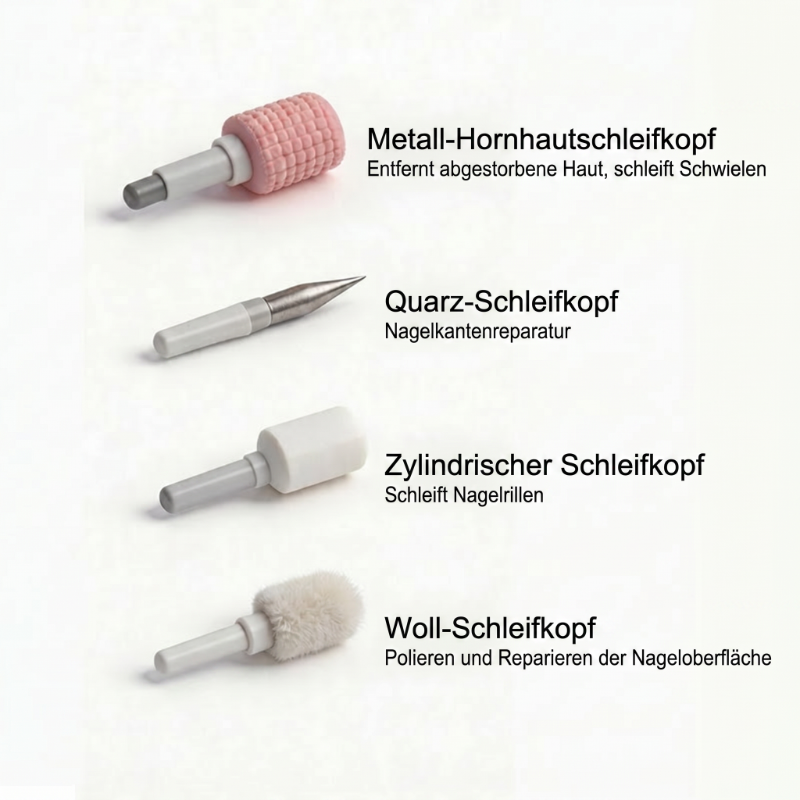 💎 NUR FÜR BEGRENZTE ZEIT: 50 % RABATT! ✨Professionelle elektrische Nagelfeile