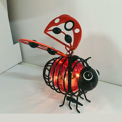 🐝 Solar-Hängeleuchte mit Biene für den Außenbereich – Das perfekte Geschenk für Pflanzenliebhaber, Mütter oder einfach jeden, der gerne lächelt ❤️