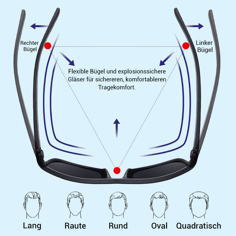 🔥Sonderverkauf🔥Modische polarisierte Sonnenbrillen