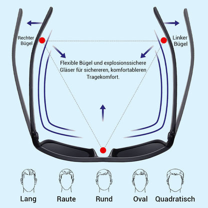 🔥Sonderverkauf🔥Modische polarisierte Sonnenbrillen