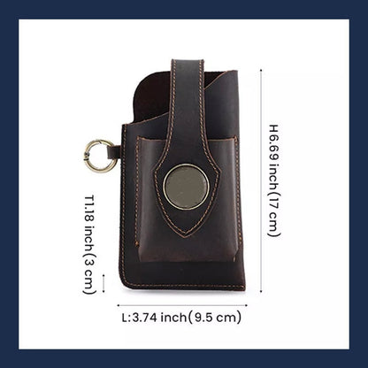 Multifunktionale Handytasche aus Leder