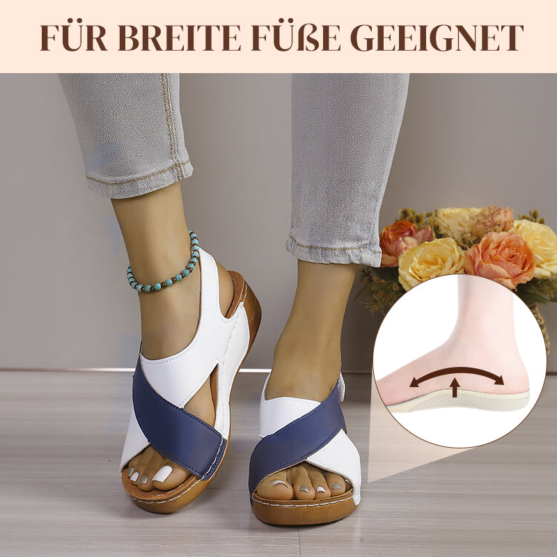 🔥Ultra-bequeme orthopädische Sandalen mit schrägem Absatz für Frauen