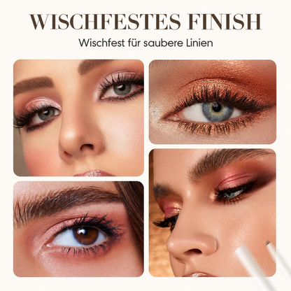 🔥 Kaufe 1, erhalte 1 GRATIS! 🔥 Wasserfester Gel-Eyeliner-Stift mit 2-mm-Spitze – intensive Farbe in Carbonschwarz und Lavabraun-Gcom
