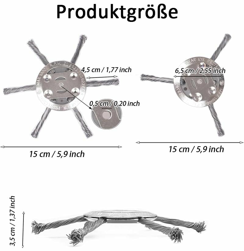 🔥LETZTER VERKAUFS TAG 71% RABATT🔥Universeller Stahlkabel Schneiderkopf