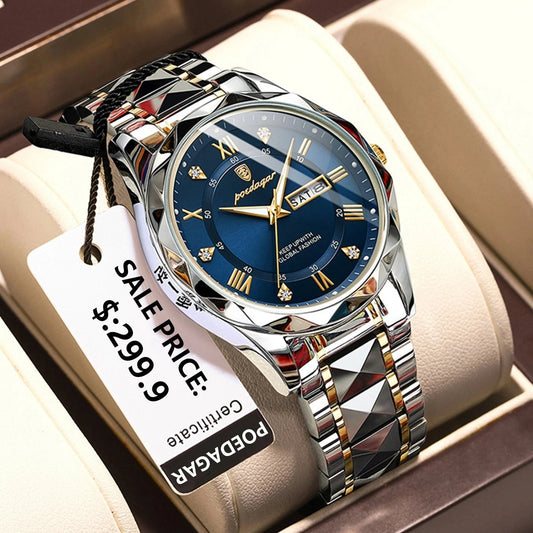 🎁2024 Hot Sale🎁 Top Marke Wasserdicht Leuchtend Luxuriöse Herrenuhr