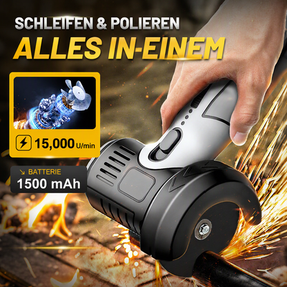 🔧 50% RABATT! 🛠️ 12V Mini-Winkelschleifer – Mit Trennscheibe & kompakt ✨