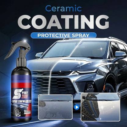 🔥🧴 3-in-1 Autolack-Schutzspray – Hoher UV-Schutz, Schnellversiegelung + Nano-Wachs, für alle Lacke, 30s aufgesprüht 💎🚗 Schützt & glänzt wie neu – ohne Polieren.