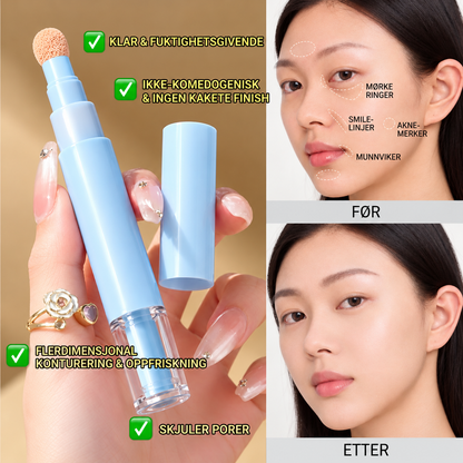 🔥 1+1 GRATIS✨ Concealer Stift & Creme – deckt Augenringe, Pickel & Flecken ab, spendet Feuchtigkeit & verblendet nahtlos