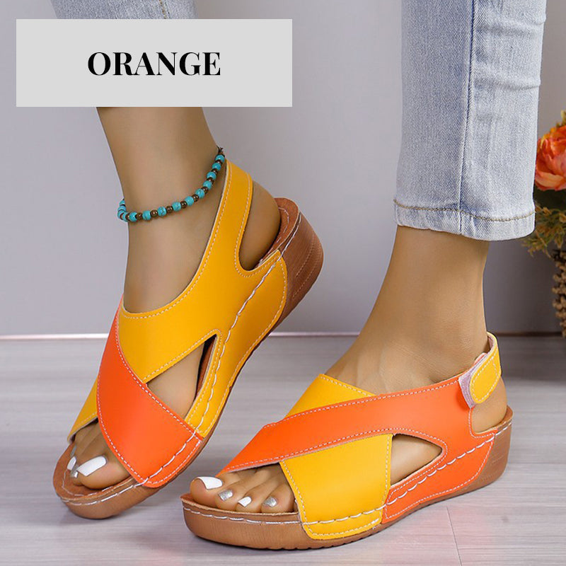 🔥Ultra-bequeme orthopädische Sandalen mit schrägem Absatz für Frauen