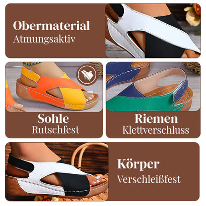🔥Ultra-bequeme orthopädische Sandalen mit schrägem Absatz für Frauen