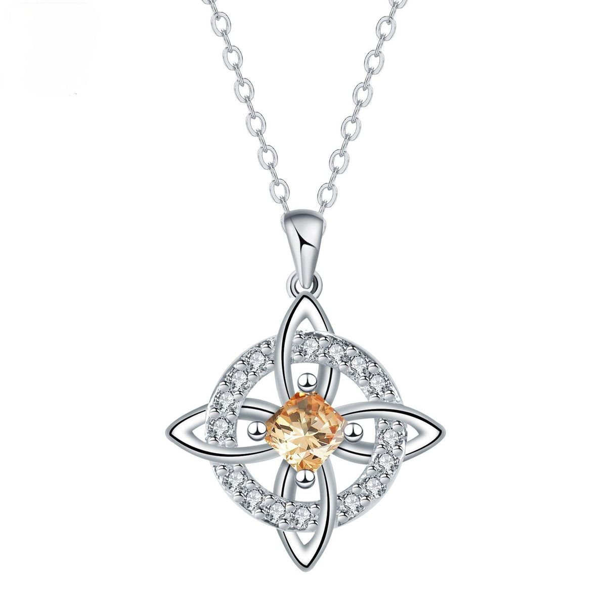 🔥 50 % Rabatt! Unisex-Halskette mit Hexenknoten-Anhänger – Symbol für Glück & Verbundenheit ✨📿 Langlebiges Kupfer, vielseitiger Stil für jeden Look, 12 Monatsdesigns zur Auswahl