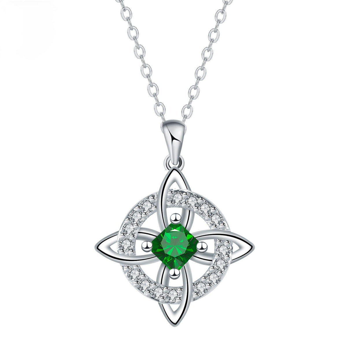 🔥 50 % Rabatt! Unisex-Halskette mit Hexenknoten-Anhänger – Symbol für Glück & Verbundenheit ✨📿 Langlebiges Kupfer, vielseitiger Stil für jeden Look, 12 Monatsdesigns zur Auswahl