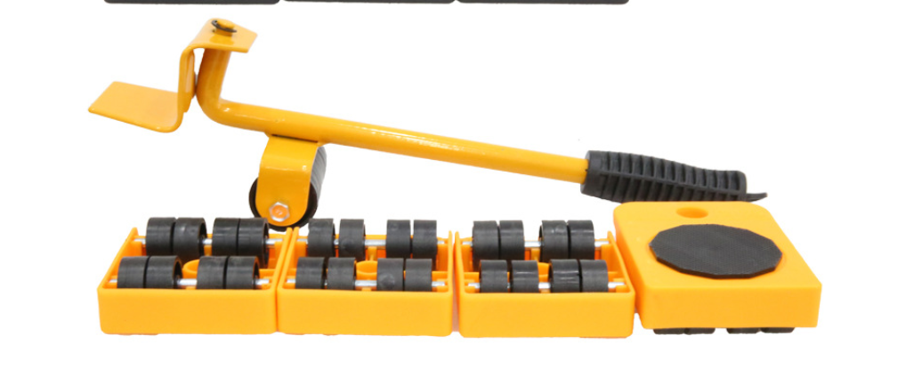 🛋️ 50 % RABATT JETZT! 🔄 Möbelheber & Umzugswerkzeug-Set, 4er-Pack – 360° Gleitscheiben & ergonomisches Heben ohne Rückenbelastung 💪