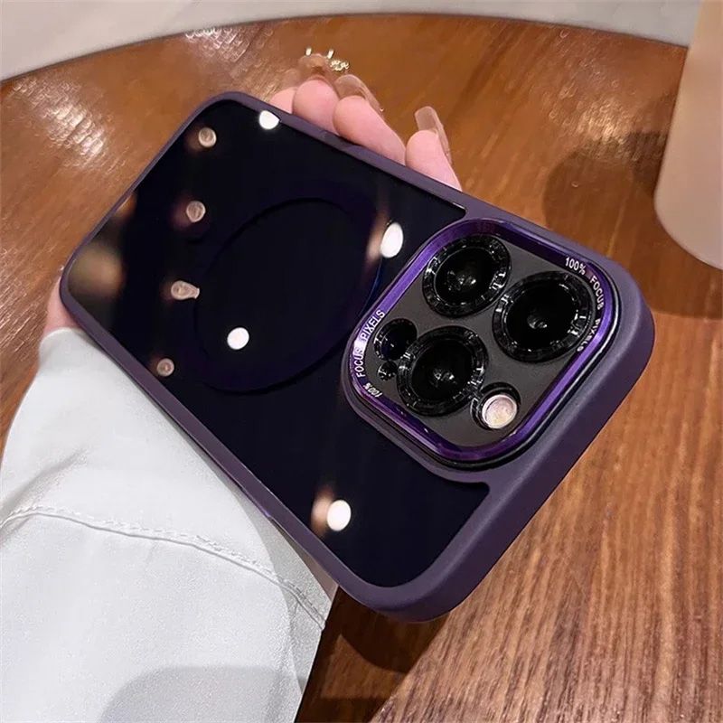 🔥50 % RABATT🔥2025 Neue getönte stoßfeste magnetische Handyhülle