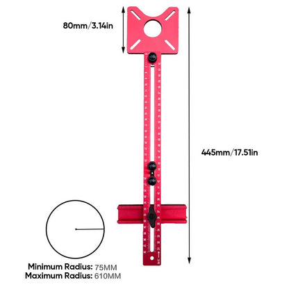 🔧 50% RABATT! 💥 3-in-1 Router-Fräsen-Nut-Halterung – Verstellbar & mit Skalen – Ideal für präzise Fräsarbeiten, Nuten und Falze – robust, stabil & vielseitig – inklusive kostenlosem Versand 📦✨🛠️