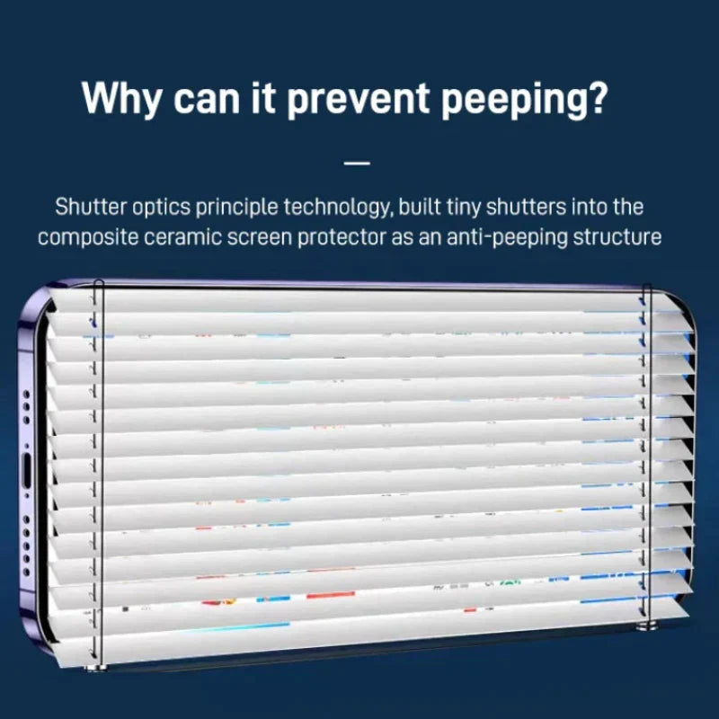 🥰Kaufen Sie 1 und erhalten Sie 1 gratis 💥iPhone-Hartglas-Anti-Peeping-Folie