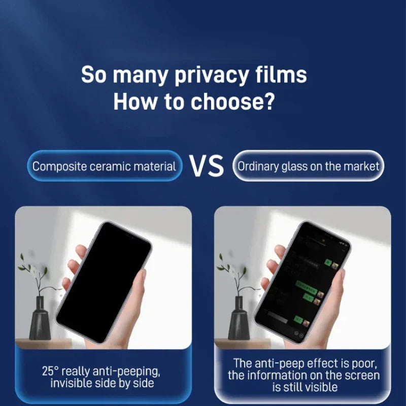 🥰Kaufen Sie 1 und erhalten Sie 1 gratis 💥iPhone-Hartglas-Anti-Peeping-Folie