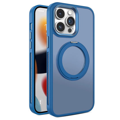 Rotierende Ständer Anti-Tropf-Magnet-Handyhülle für das iPhone