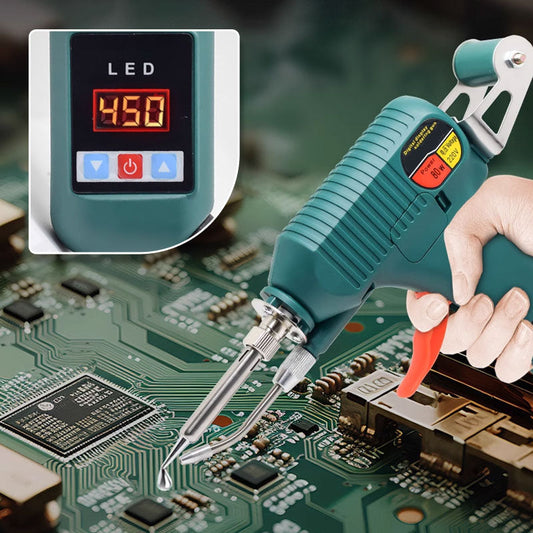 🔥Lötkolben mit Digitalanzeige - Automatischer Zinndrahtvorschub